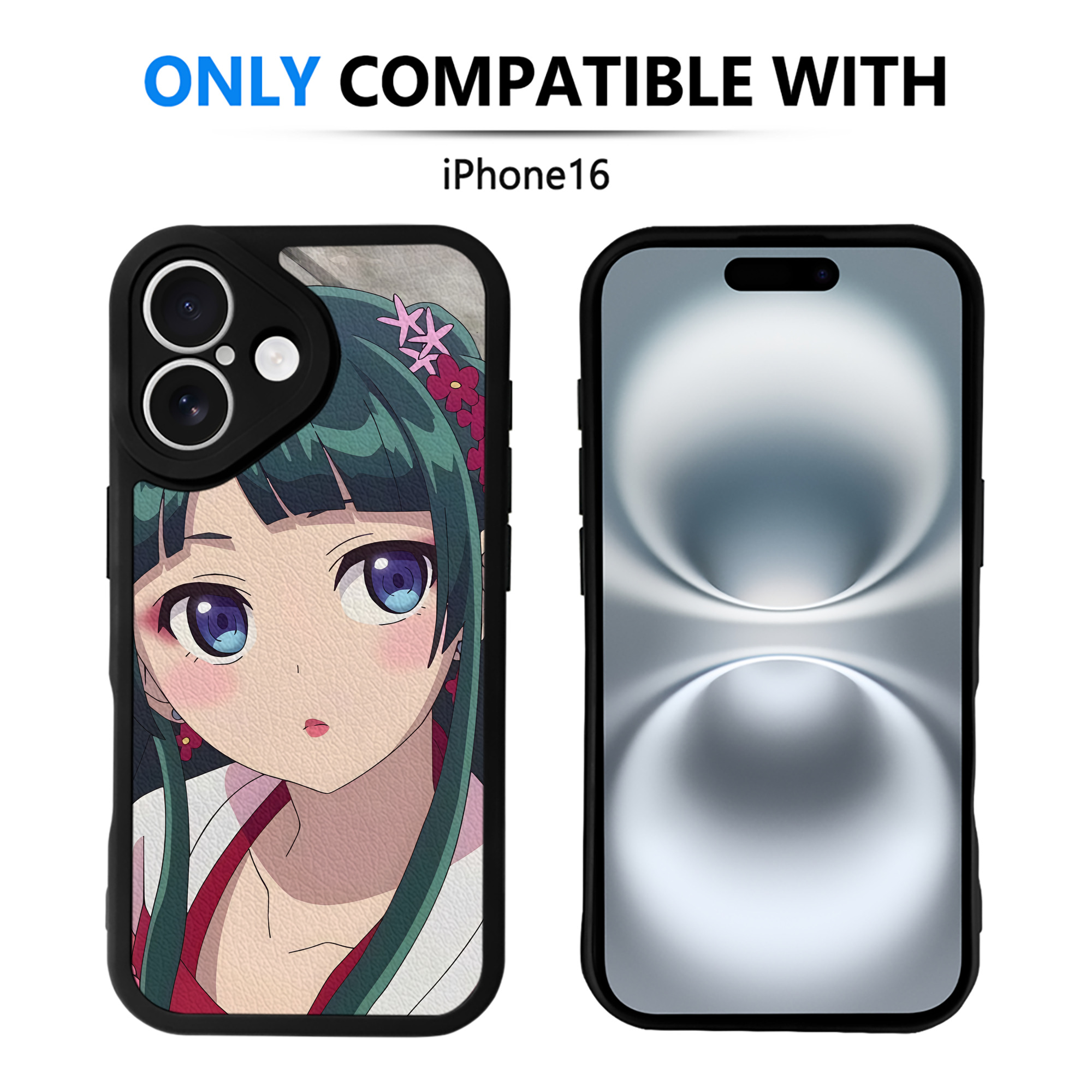 薬屋のひとりごと The Apothecary Diaries 【iPhone 16シリーズ対応】シリコンスマホケース（レザー調） 材質：シリコン